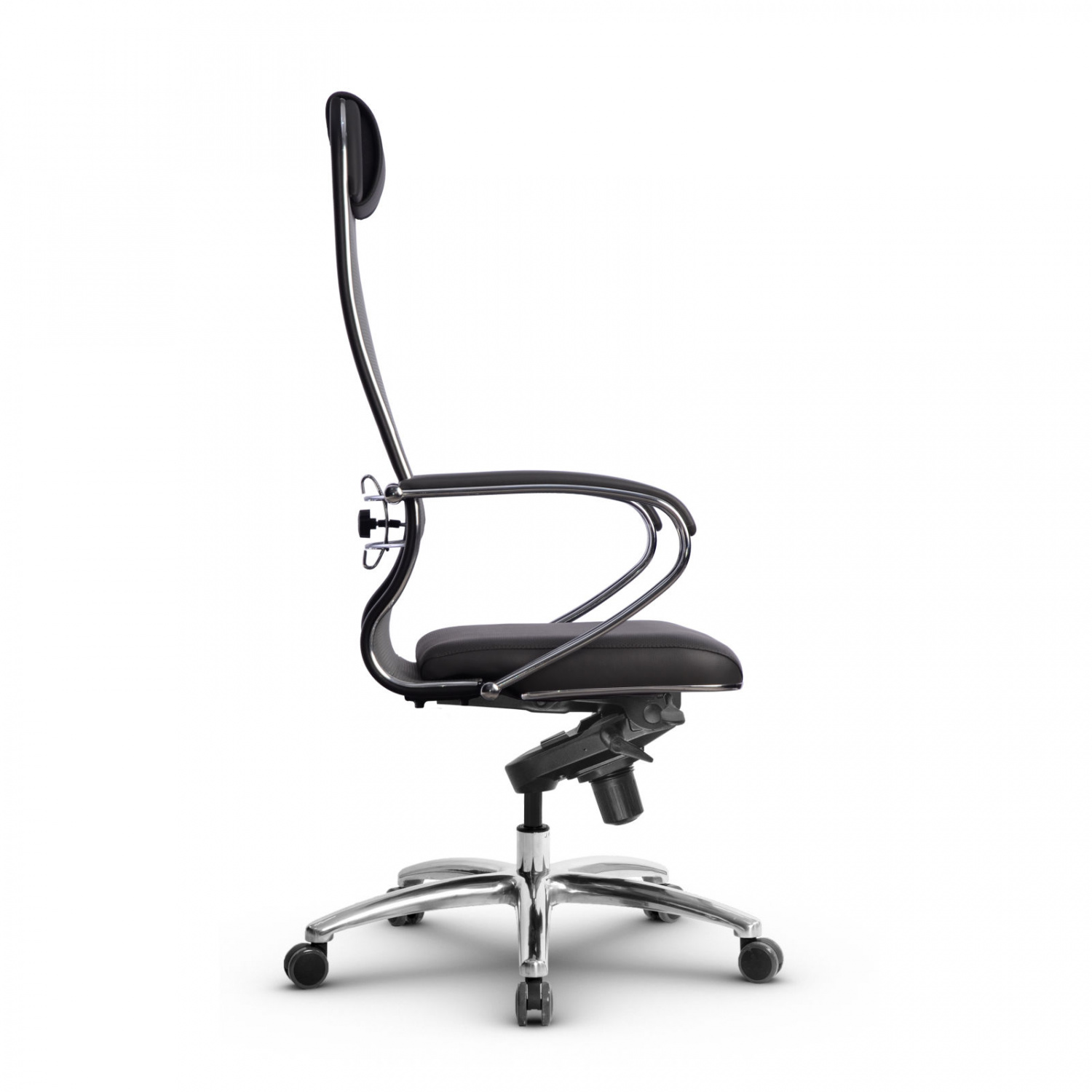 Metta L 1m 36/K_17838_Сетка X2 - Светло-серый_Кожа перфорированная NewLeather - Серый