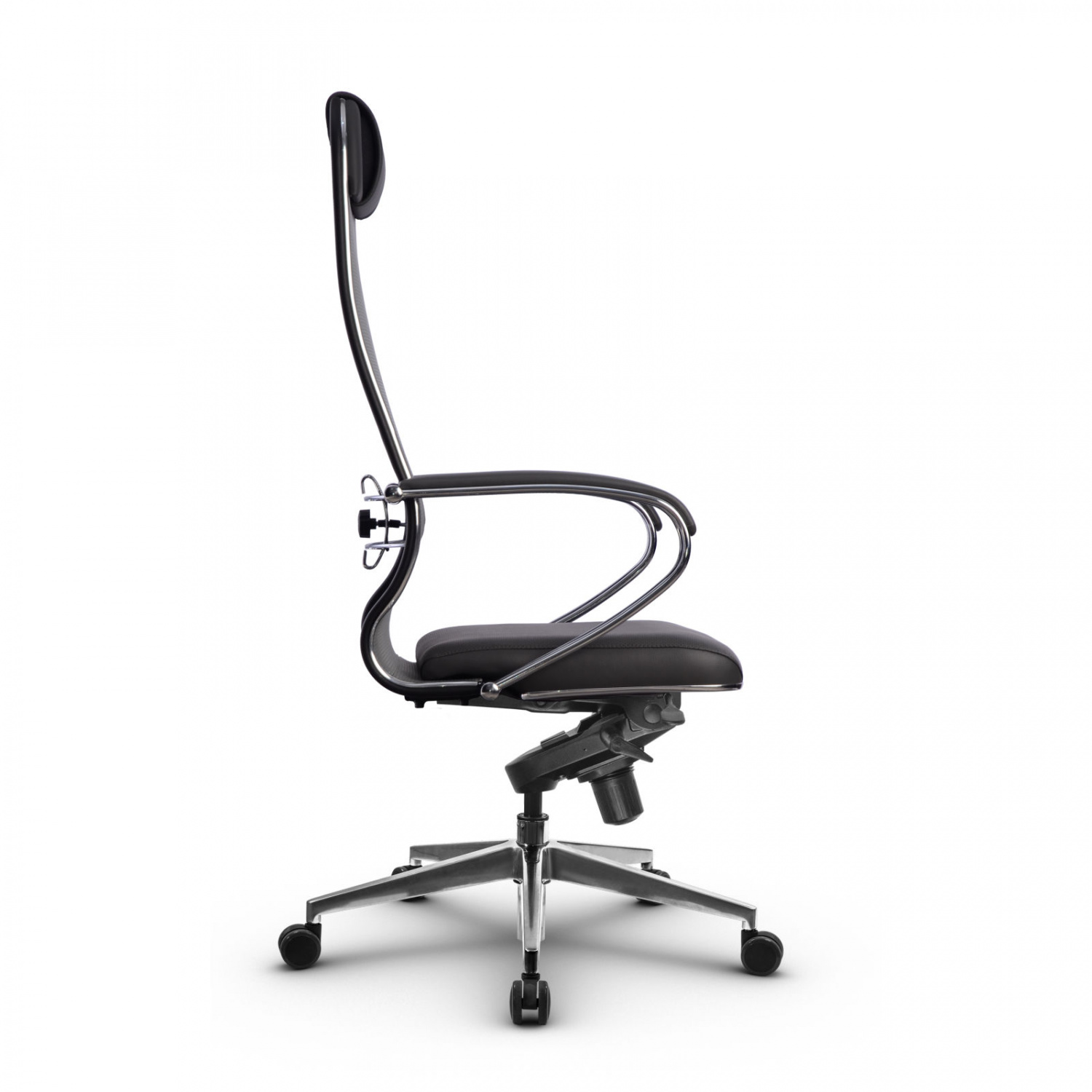 Metta L 1m 36/K_17839_Сетка X2 - Светло-серый_Кожа перфорированная NewLeather - Серый