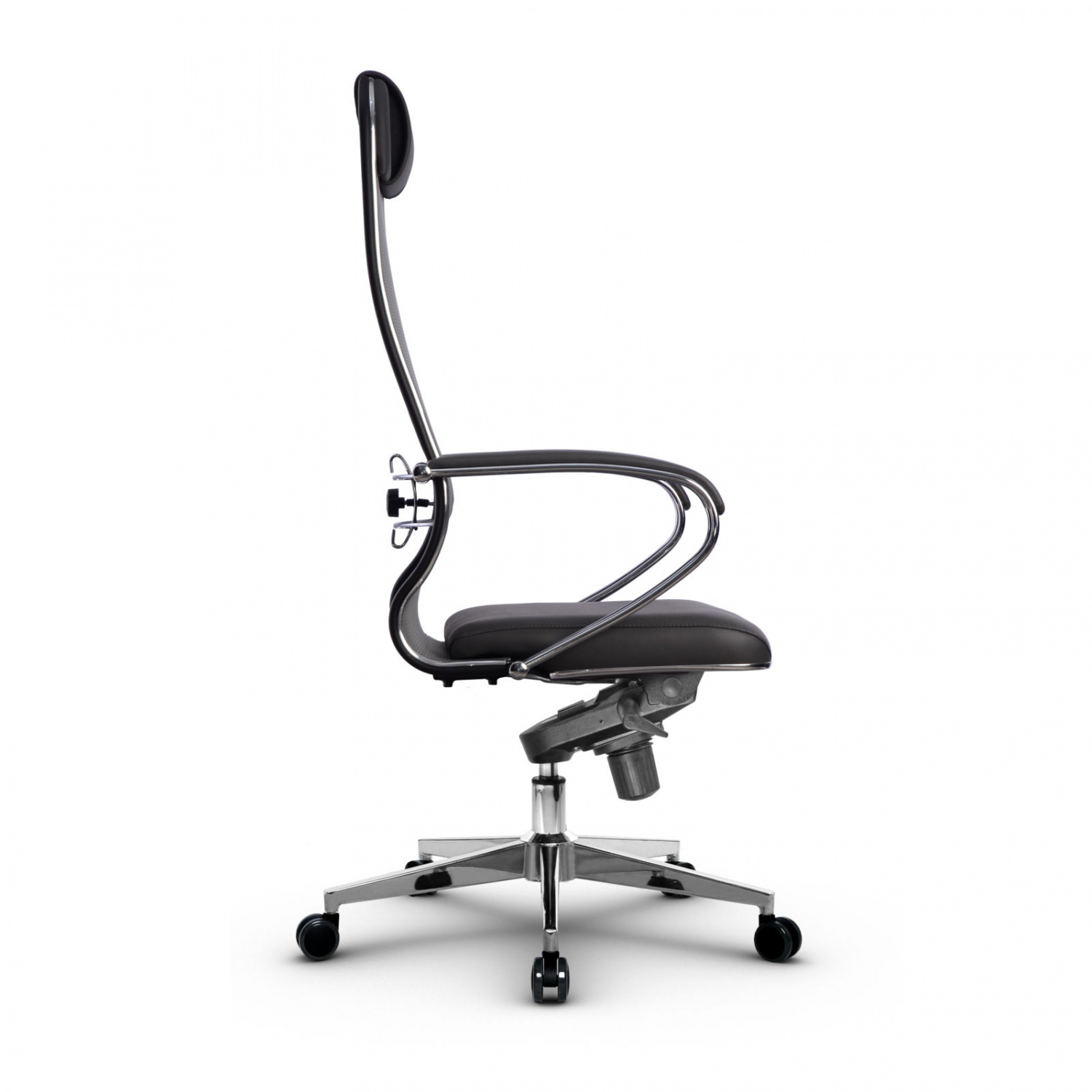 Metta L 1m 36/K_17841_Сетка X2 - Светло-серый_Кожа перфорированная NewLeather - Серый