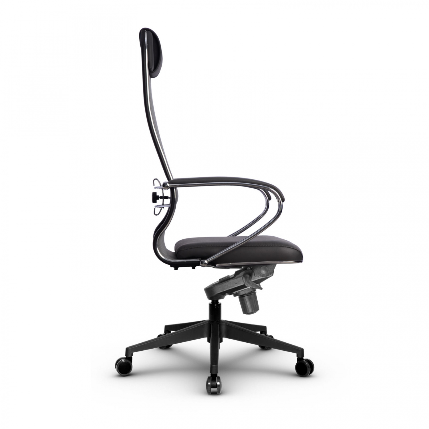 Metta L 1m 36/K_17840_Сетка X2 - Светло-серый_Кожа перфорированная NewLeather - Серый