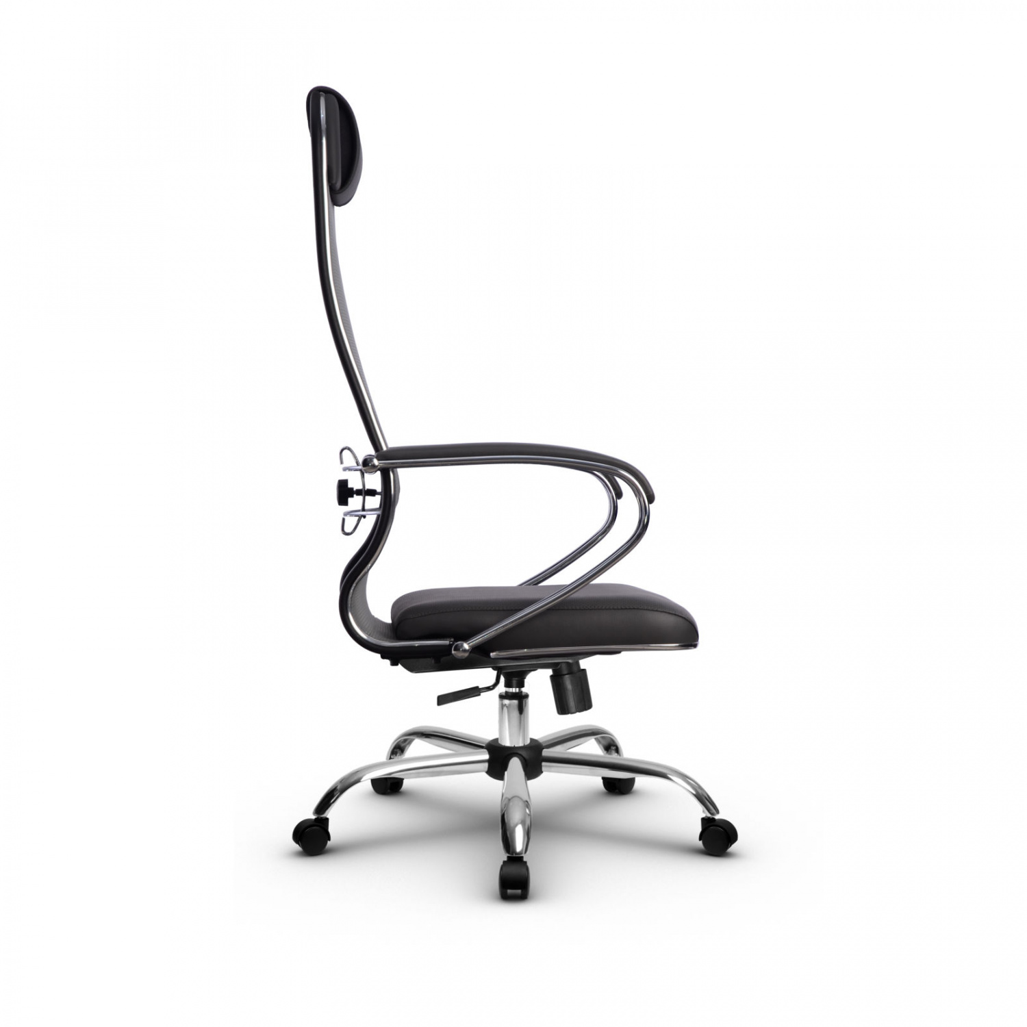 Metta L 1m 36/K_17833_Сетка X2 - Светло-серый_Кожа перфорированная NewLeather - Серый