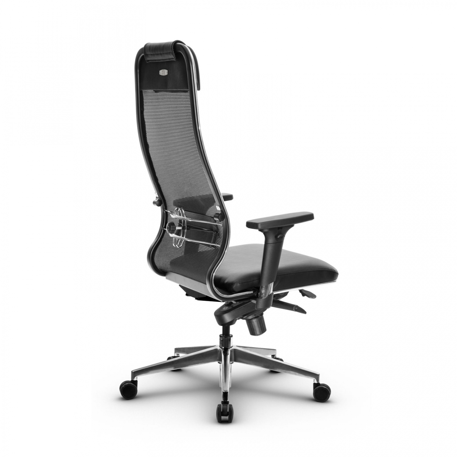 Metta L 1m 36/2D_17839_Сетка X2 - Черный_Кожа перфорированная NewLeather - Черный