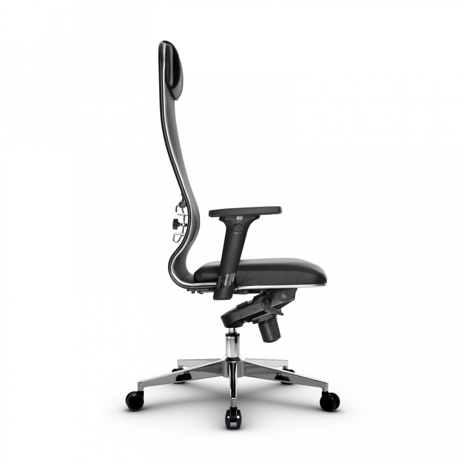 Metta L 1m 36/2D_17841_Сетка X2 - Черный_Кожа перфорированная NewLeather - Черный