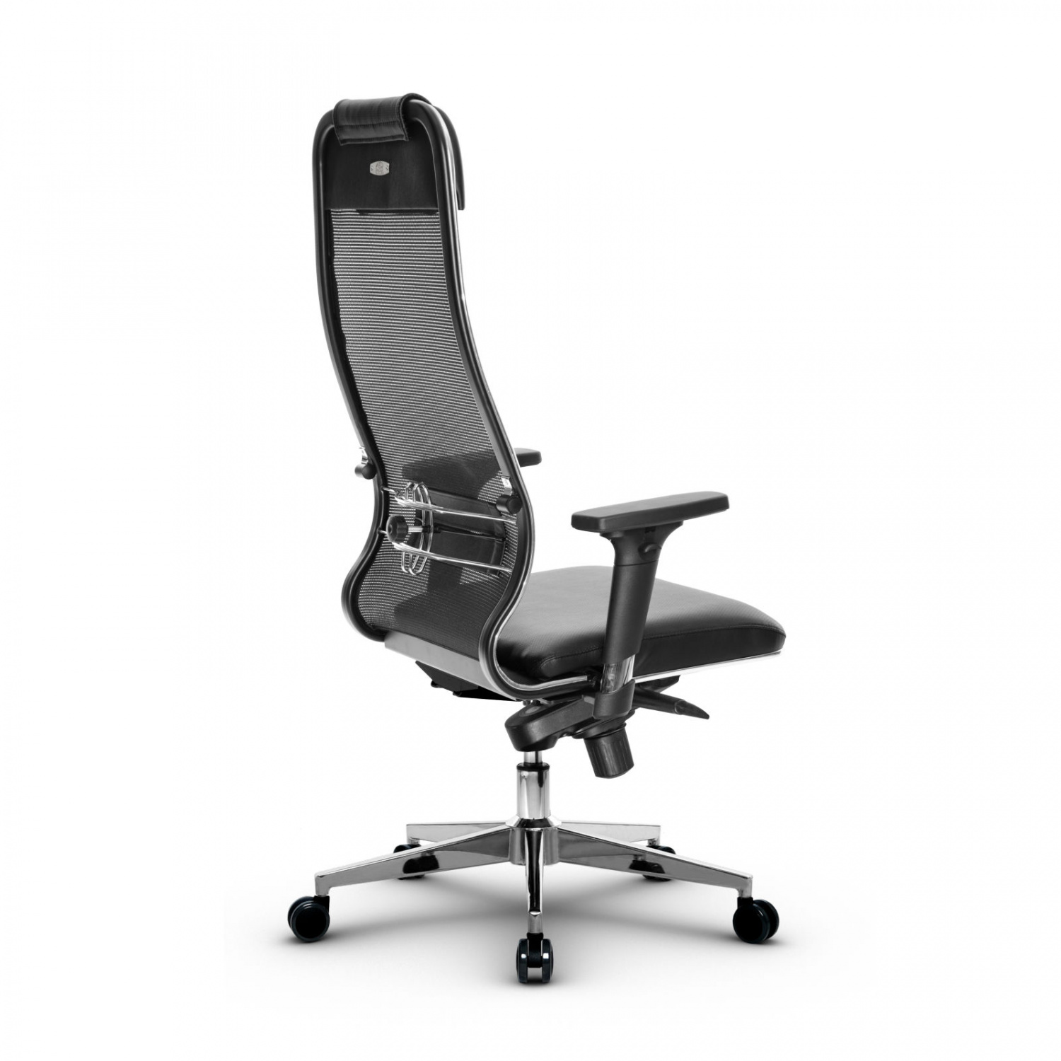 Metta L 1m 36/2D_17841_Сетка X2 - Черный_Кожа перфорированная NewLeather - Черный