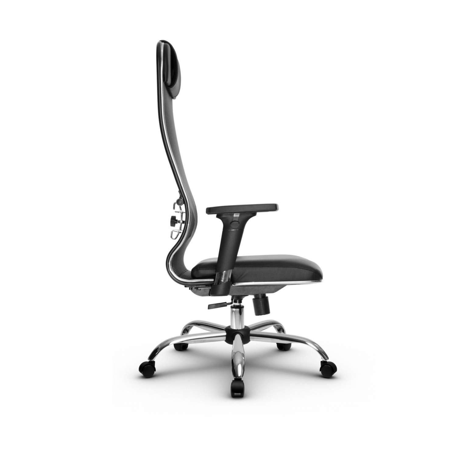 Metta L 1m 36/2D_17833_Сетка X2 - Черный_Кожа перфорированная NewLeather - Черный