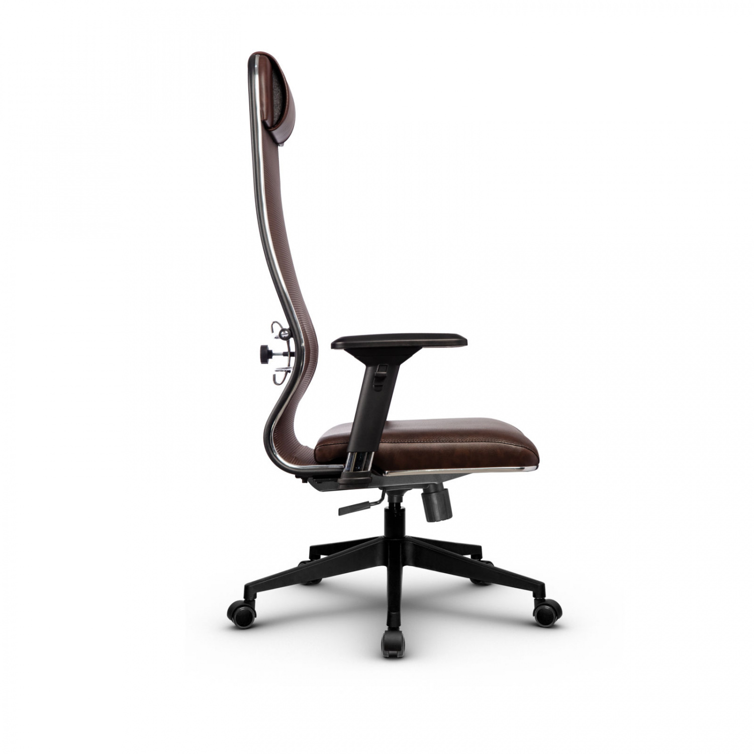 Metta L 1m 36/4D_17832_Сетка X2 - Коричневый_Кожа перфорированная NewLeather - Темно-коричневый