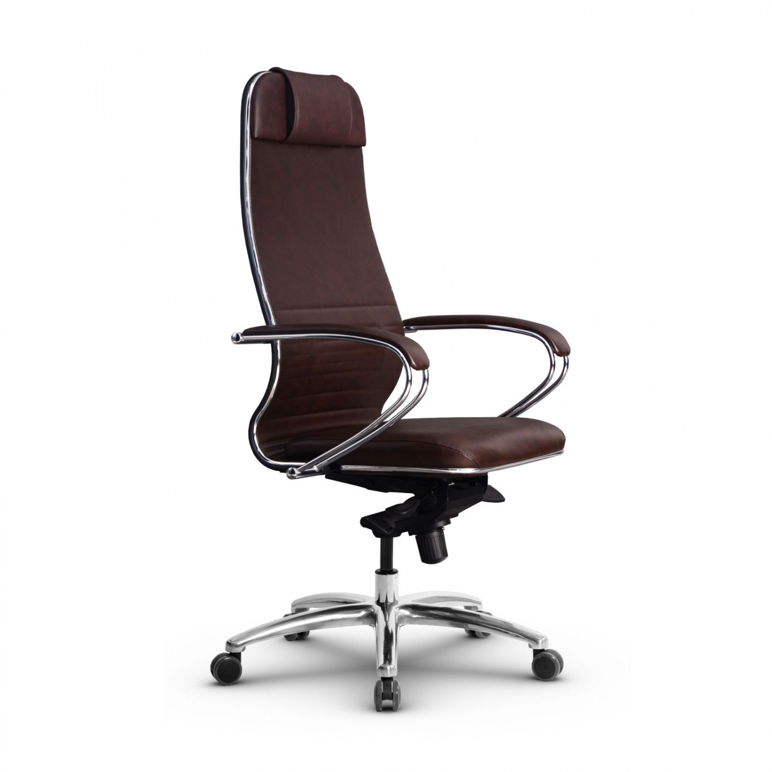 Metta L 1m 38K2/K_17838_Кожа перфорированная NewLeather - Темно-коричневый_Кожа перфорированная NewLeather - Темно-коричневый