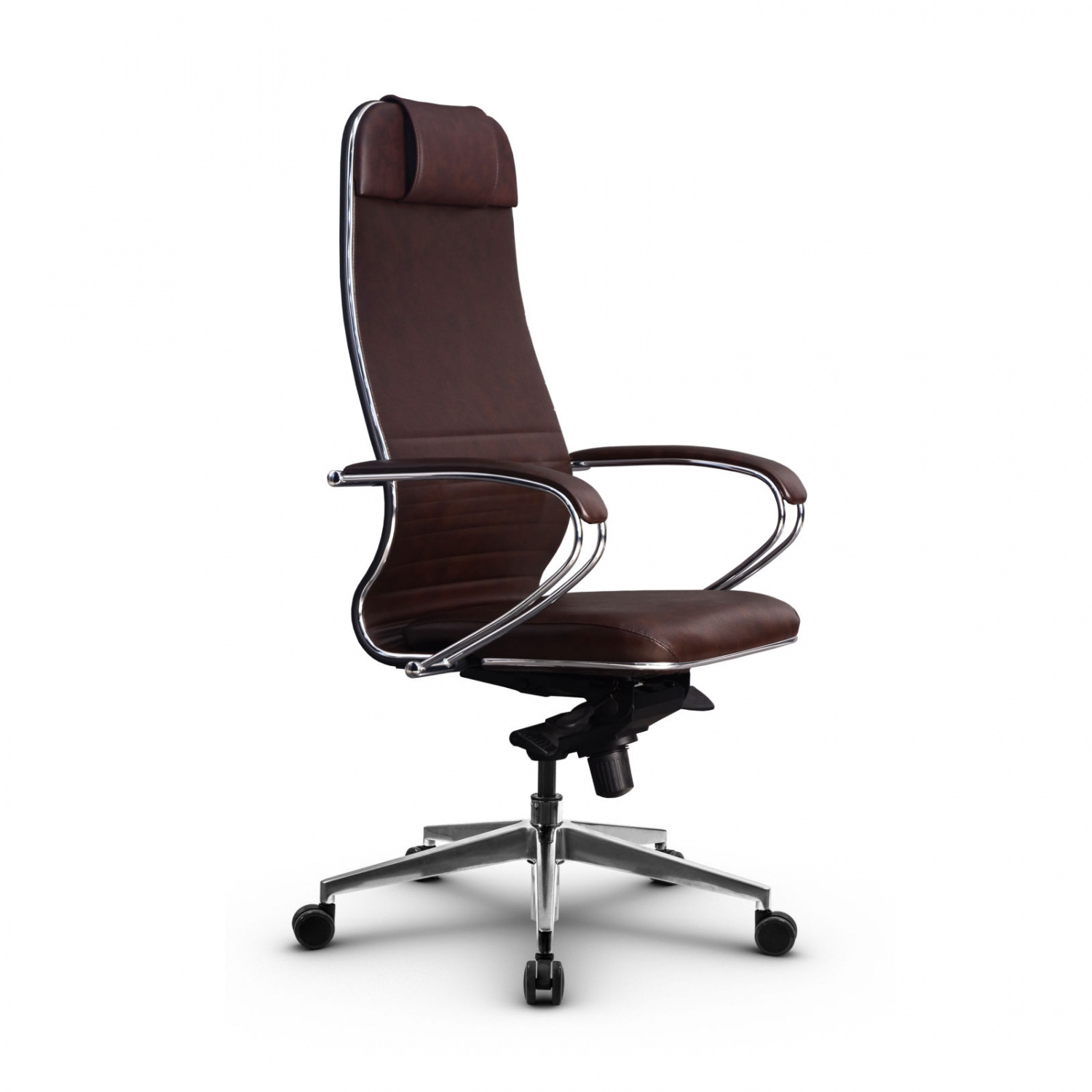 Metta L 1m 38K2/K_17839_Кожа перфорированная NewLeather - Темно-коричневый_Кожа перфорированная NewLeather - Темно-коричневый