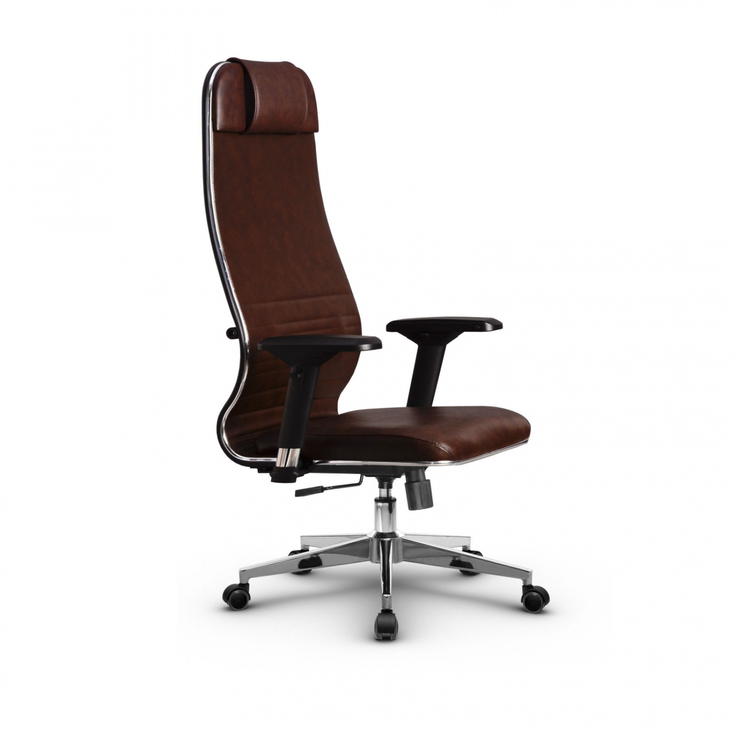 Metta L 1m 38K2/4D_17834_Кожа перфорированная NewLeather - Темно-коричневый_Кожа перфорированная NewLeather - Темно-коричневый