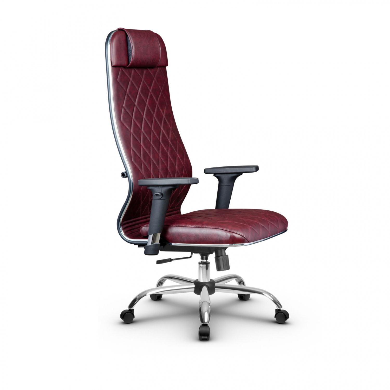 Metta L 1m 40M/2D_17833_Кожа перфорированная NewLeather - Темно-бордовый_Кожа перфорированная NewLeather - Темно-бордовый