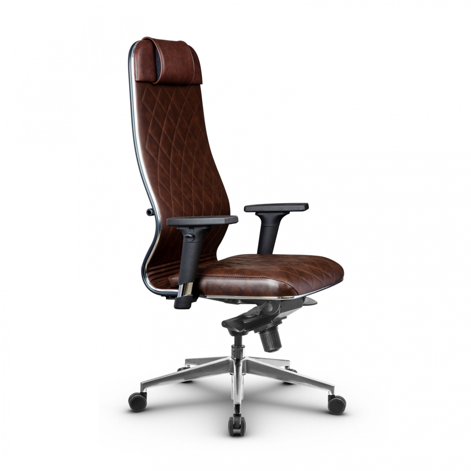 Metta L 1m 40M/2D_17839_Кожа перфорированная NewLeather - Темно-коричневый_Кожа перфорированная NewLeather - Темно-коричневый