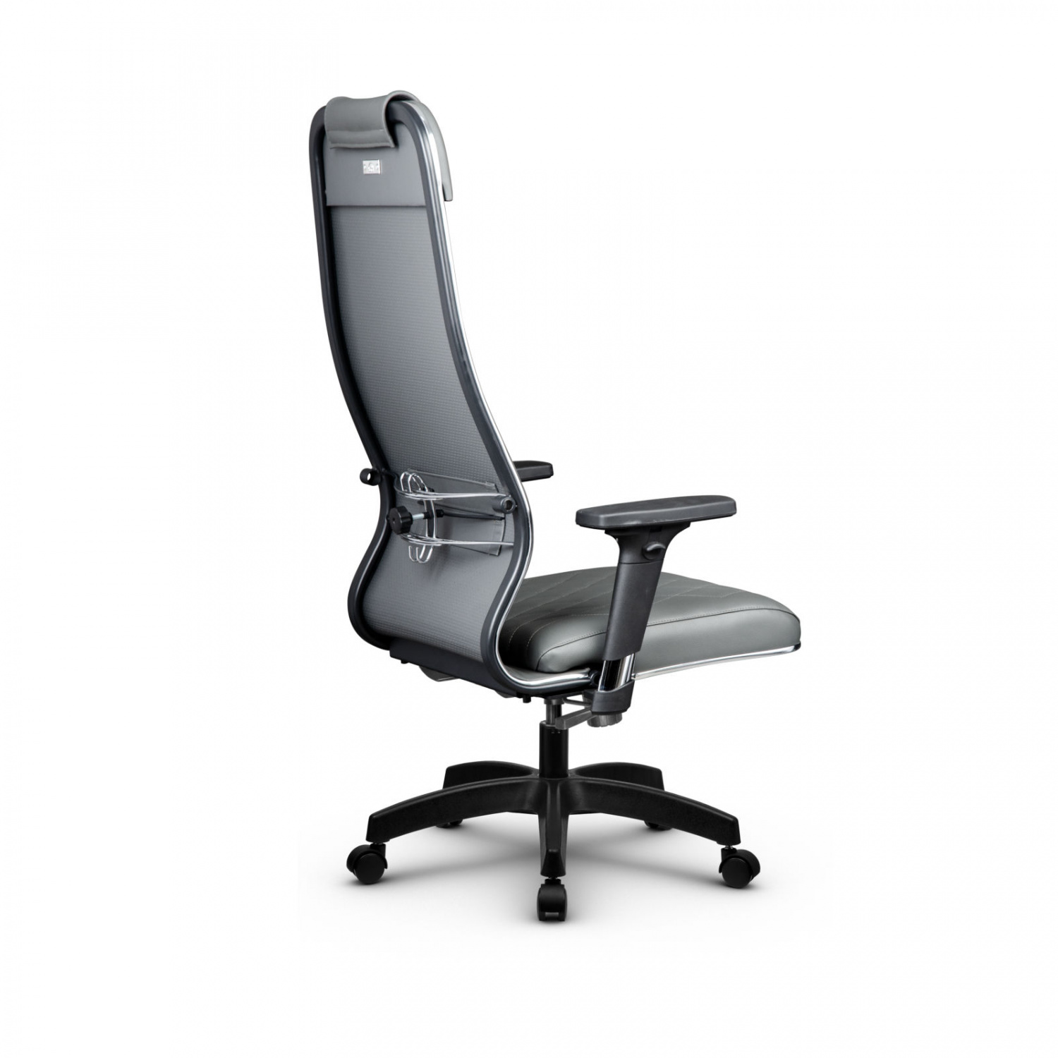 Metta L 1m 40M/2D_17831_Кожа перфорированная NewLeather - Серый_Кожа перфорированная NewLeather - Серый