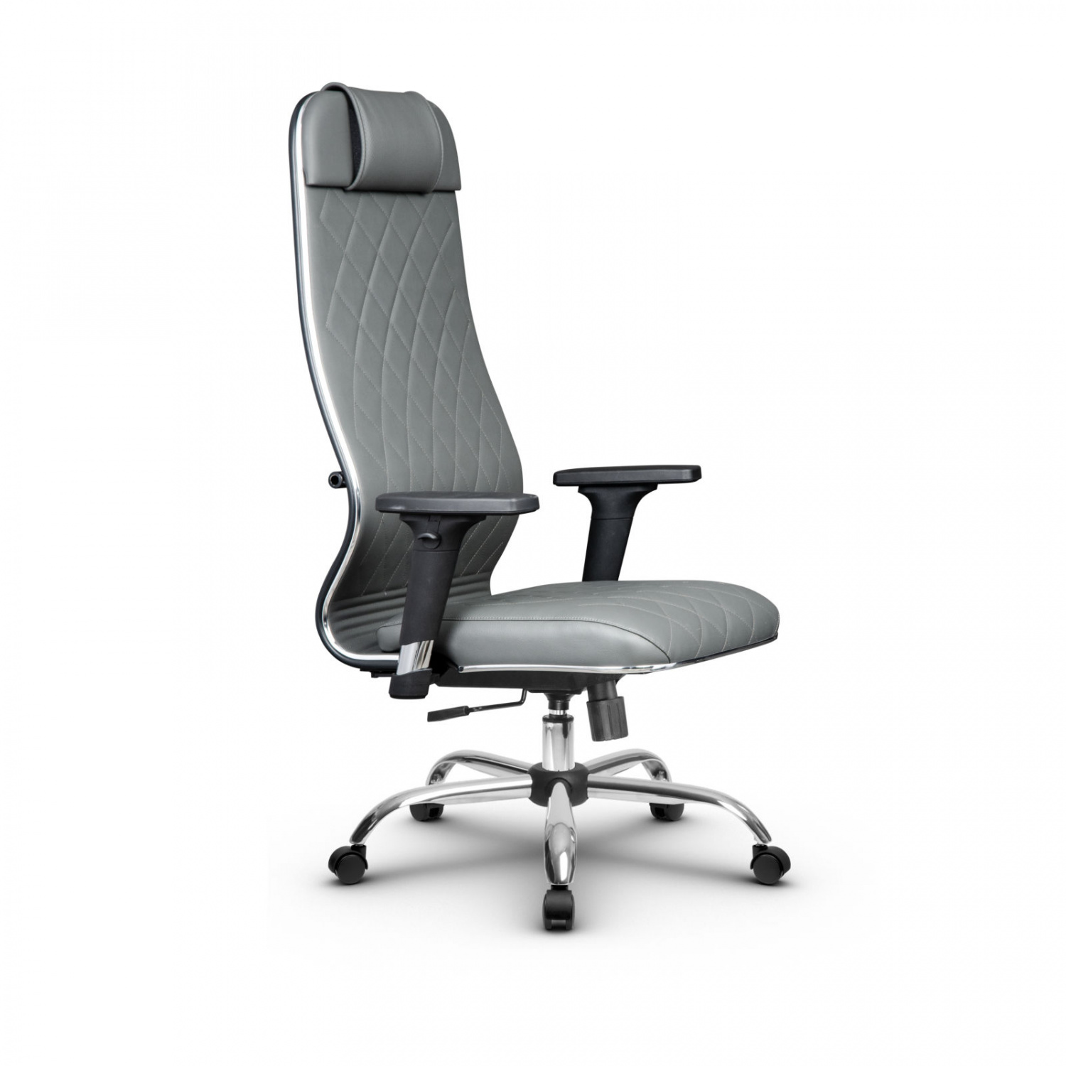 Metta L 1m 40M/2D_17833_Кожа перфорированная NewLeather - Серый_Кожа перфорированная NewLeather - Серый