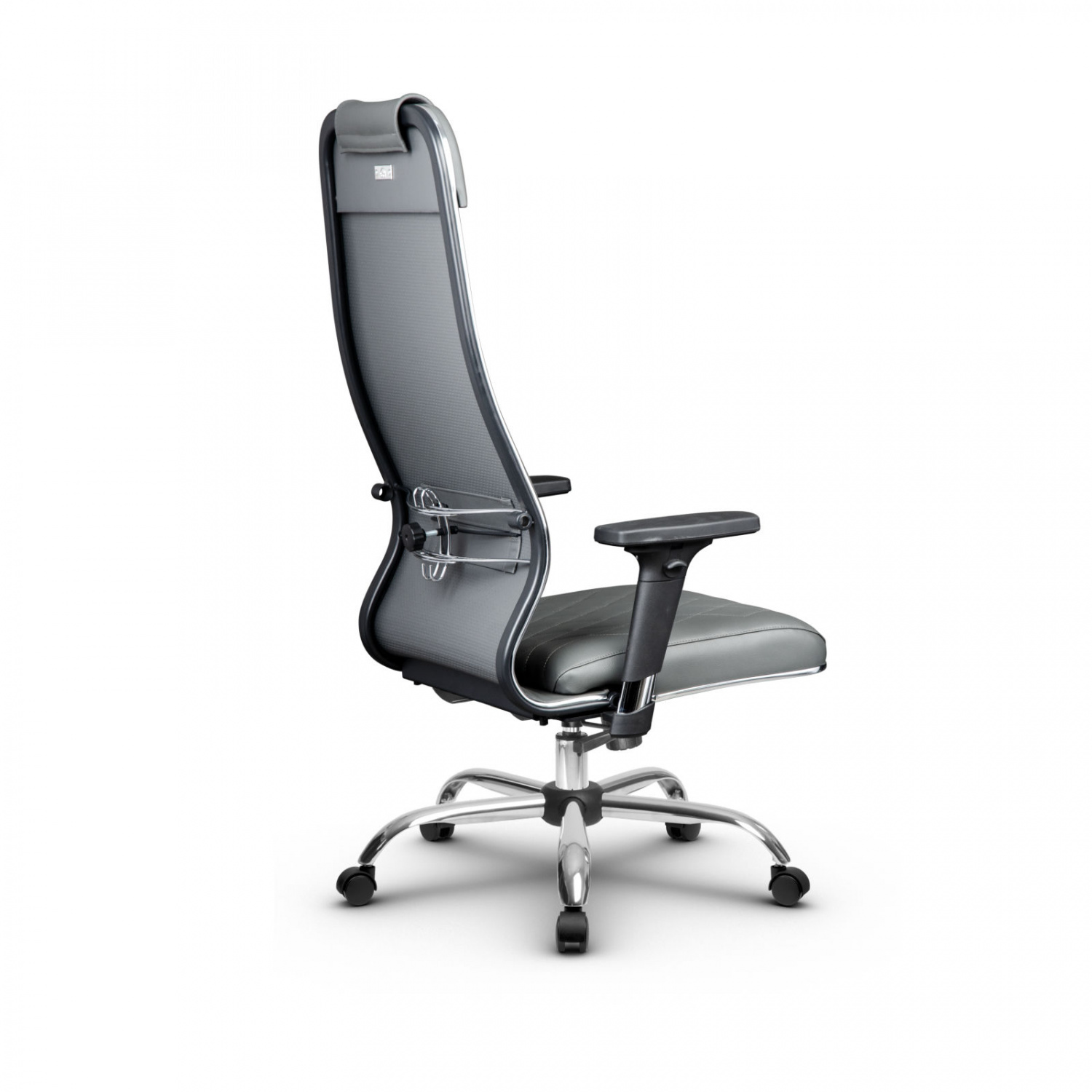 Metta L 1m 40M/2D_17833_Кожа перфорированная NewLeather - Серый_Кожа перфорированная NewLeather - Серый