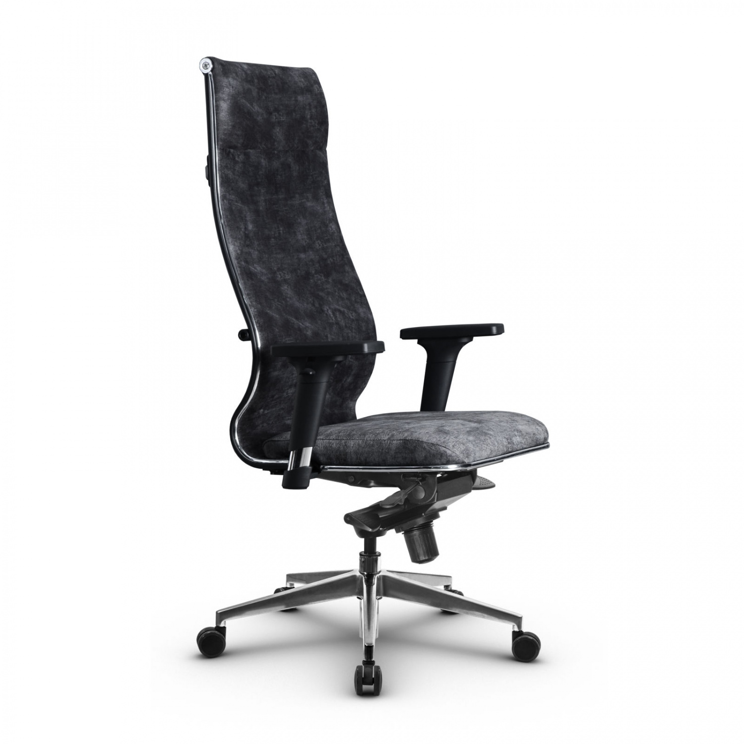 Metta L 1m 42/2D_17839_Велюр Bravo - Темно-серый_Велюр Bravo - Темно-серый