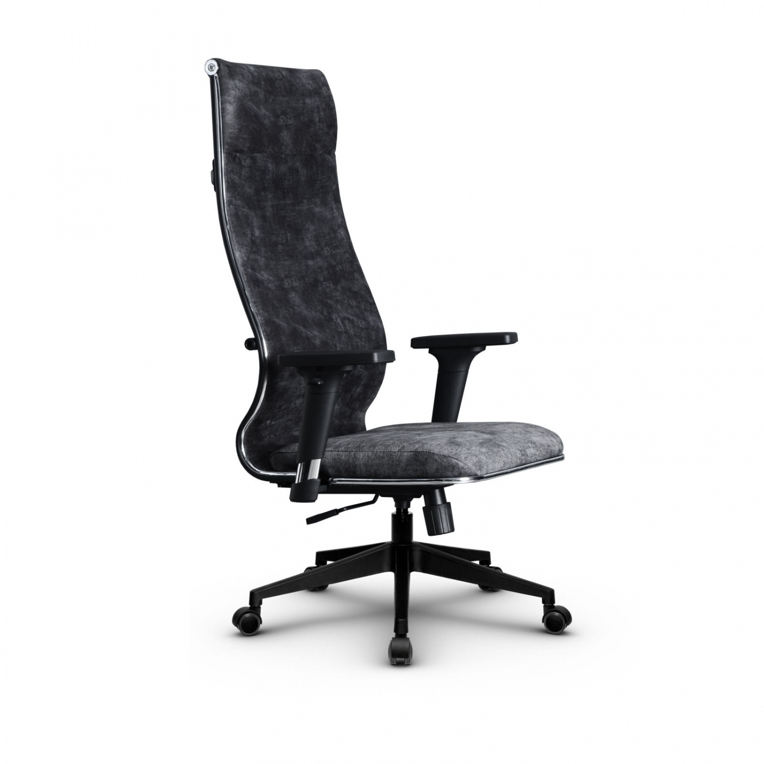 Metta L 1m 42/2D_17832_Велюр Bravo - Темно-серый_Велюр Bravo - Темно-серый