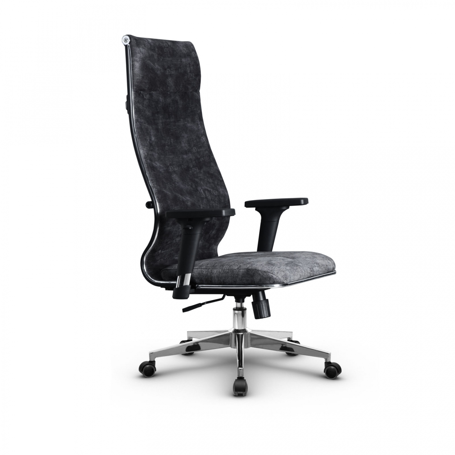 Metta L 1m 42/2D_17834_Велюр Bravo - Темно-серый_Велюр Bravo - Темно-серый