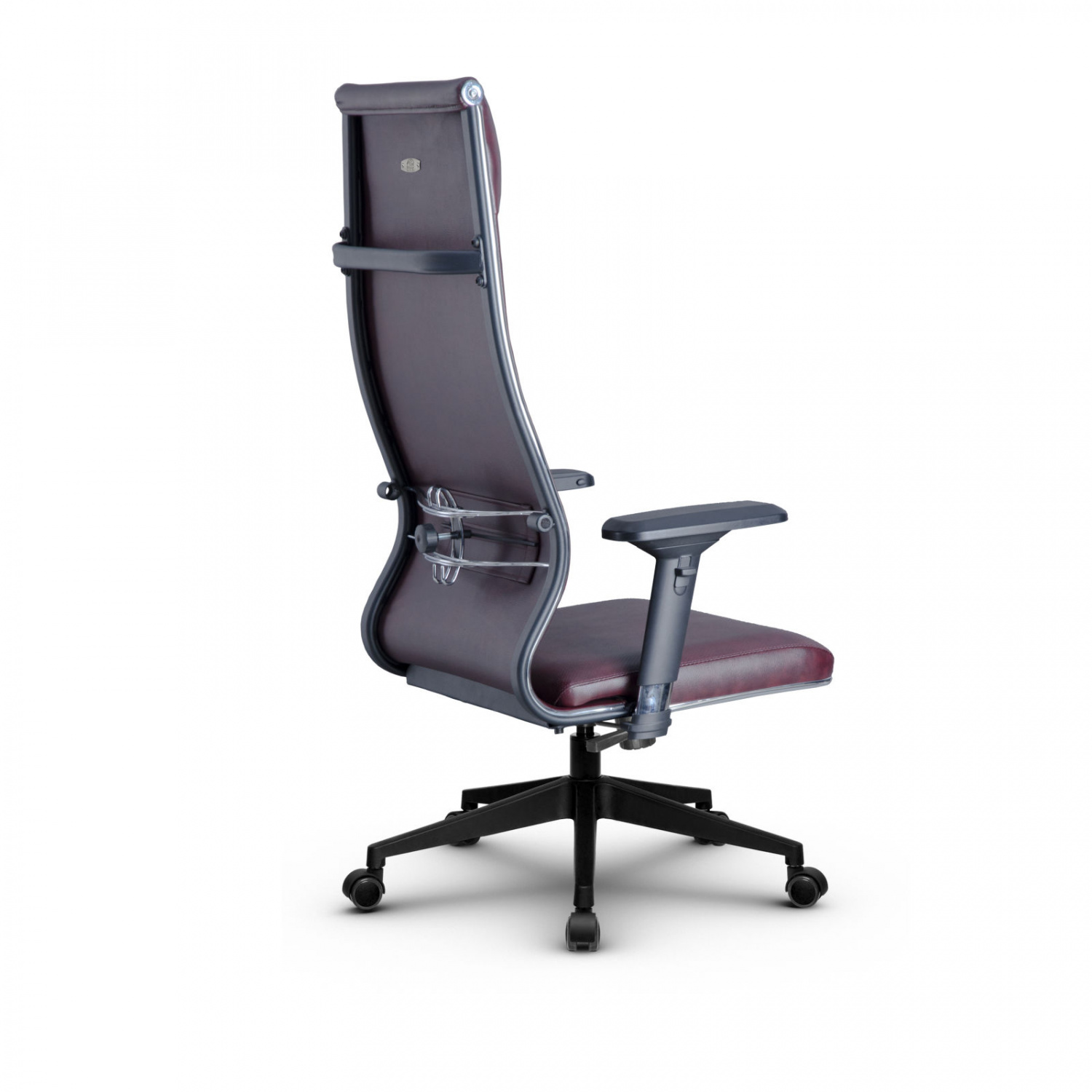 Metta L 1m 42/4D_17832_Кожа перфорированная NewLeather - Темно-бордовый_Кожа перфорированная NewLeather - Темно-бордовый