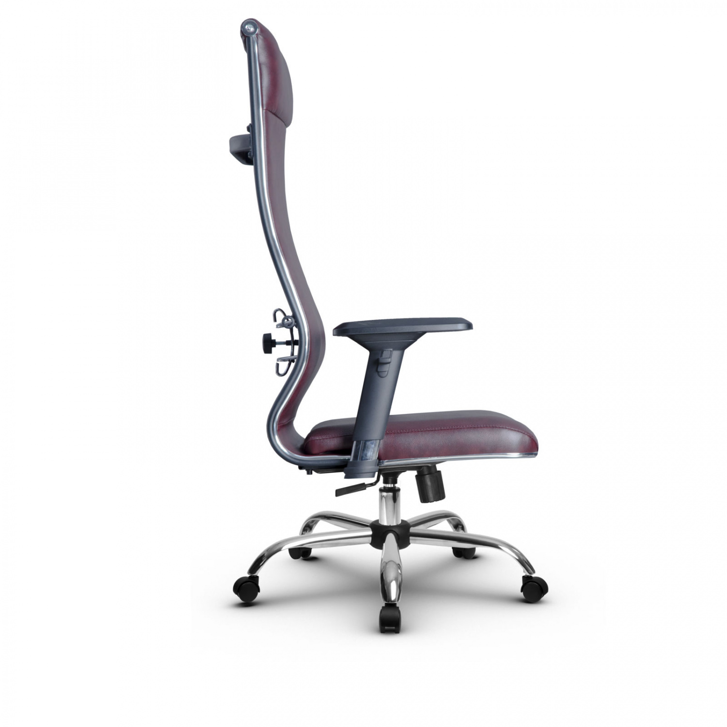 Metta L 1m 42/4D_17833_Кожа перфорированная NewLeather - Темно-бордовый_Кожа перфорированная NewLeather - Темно-бордовый