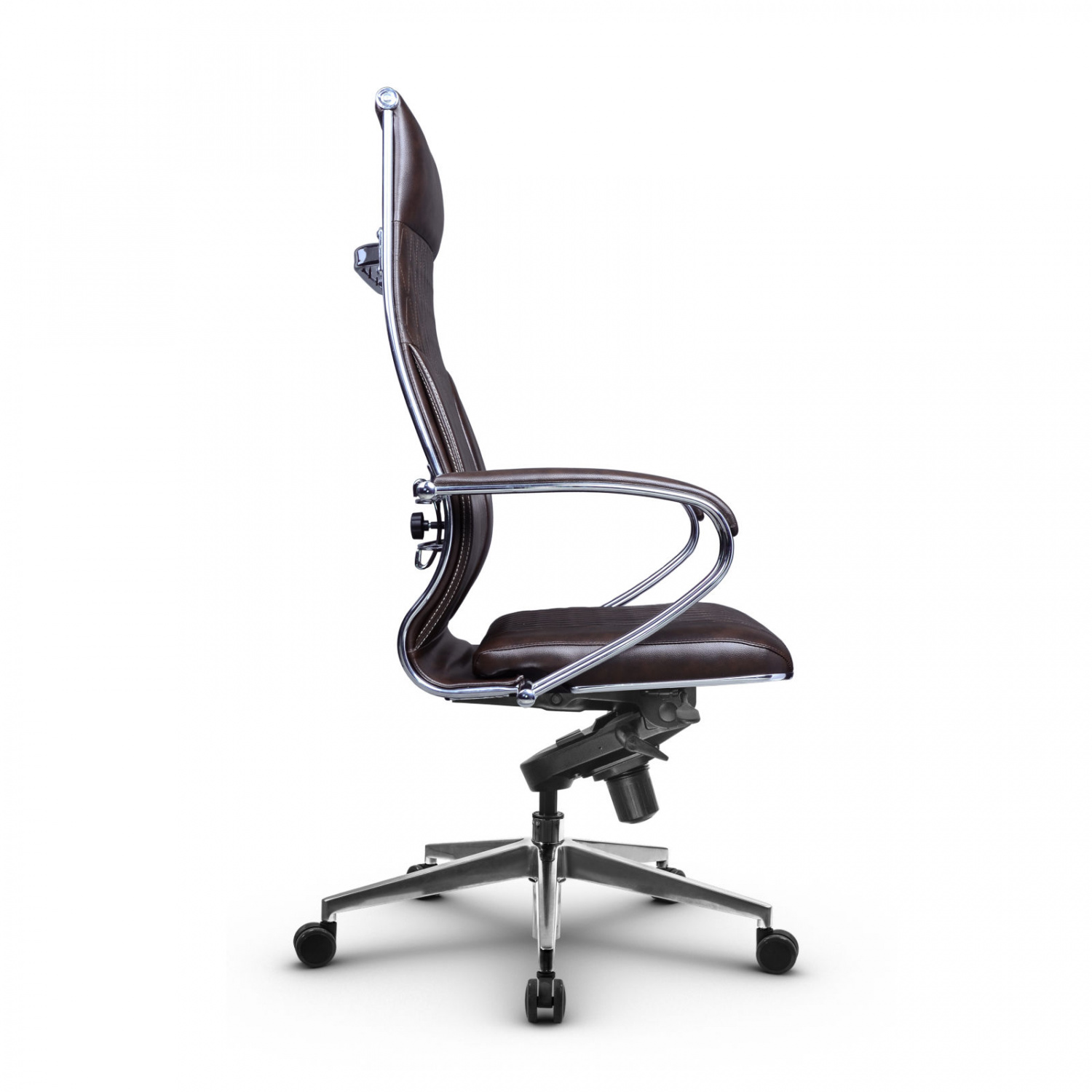 Metta L 1c 44B/K_17839_Кожа перфорированная NewLeather - Темно-коричневый_Кожа перфорированная NewLeather - Темно-коричневый