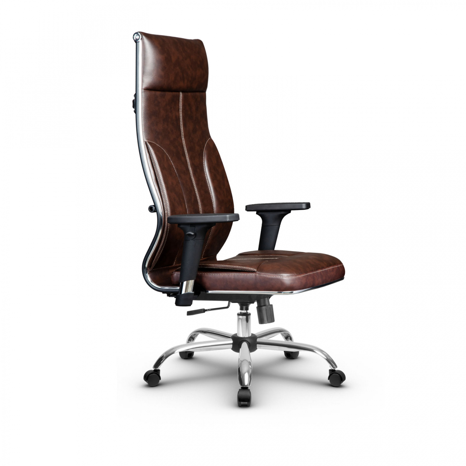 Metta L 1m 46/2D_17833_Кожа перфорированная NewLeather - Темно-коричневый_Кожа перфорированная NewLeather - Темно-коричневый