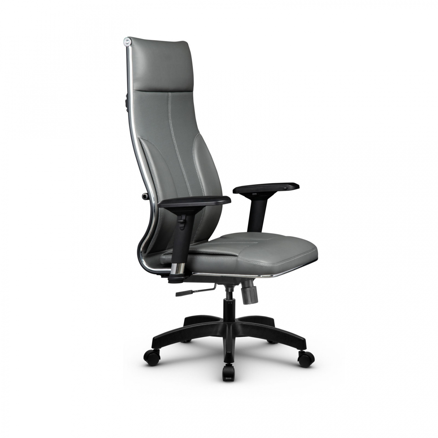 Metta L 1m 46/4D_17831_Кожа перфорированная NewLeather - Серый_Кожа перфорированная NewLeather - Серый