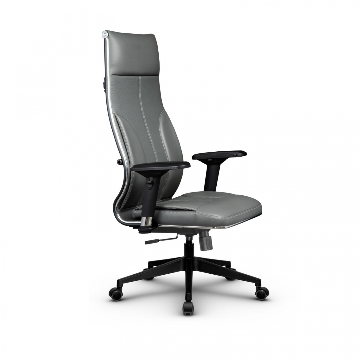 Metta L 1m 46/4D_17832_Кожа перфорированная NewLeather - Серый_Кожа перфорированная NewLeather - Серый