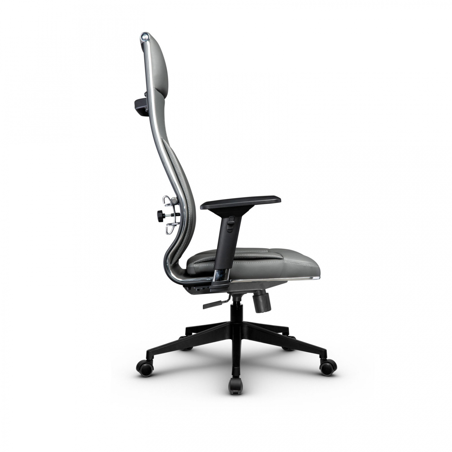 Metta L 1m 46/4D_17832_Кожа перфорированная NewLeather - Серый_Кожа перфорированная NewLeather - Серый