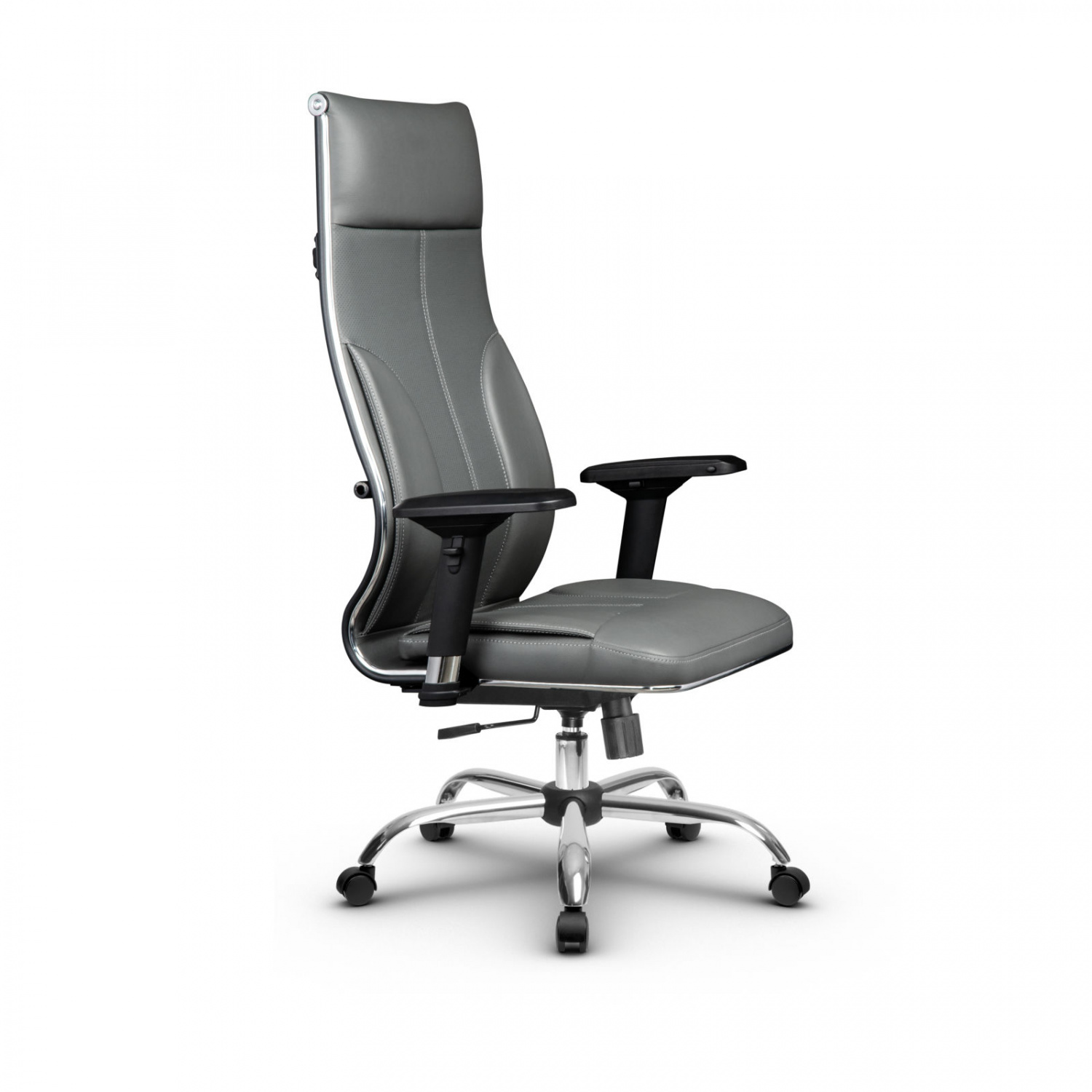 Metta L 1m 46/4D_17833_Кожа перфорированная NewLeather - Серый_Кожа перфорированная NewLeather - Серый