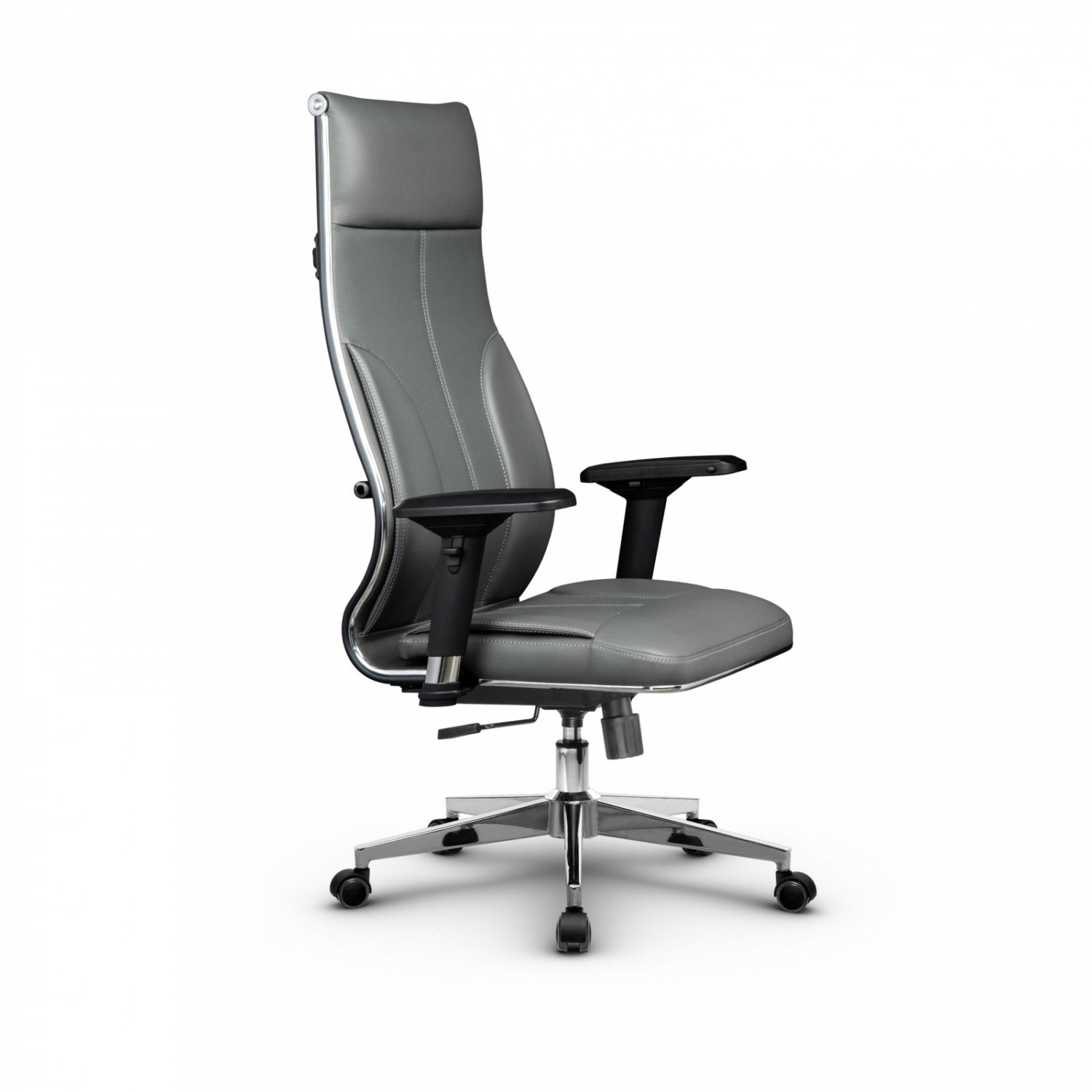 Metta L 1m 46/4D_17834_Кожа перфорированная NewLeather - Серый_Кожа перфорированная NewLeather - Серый