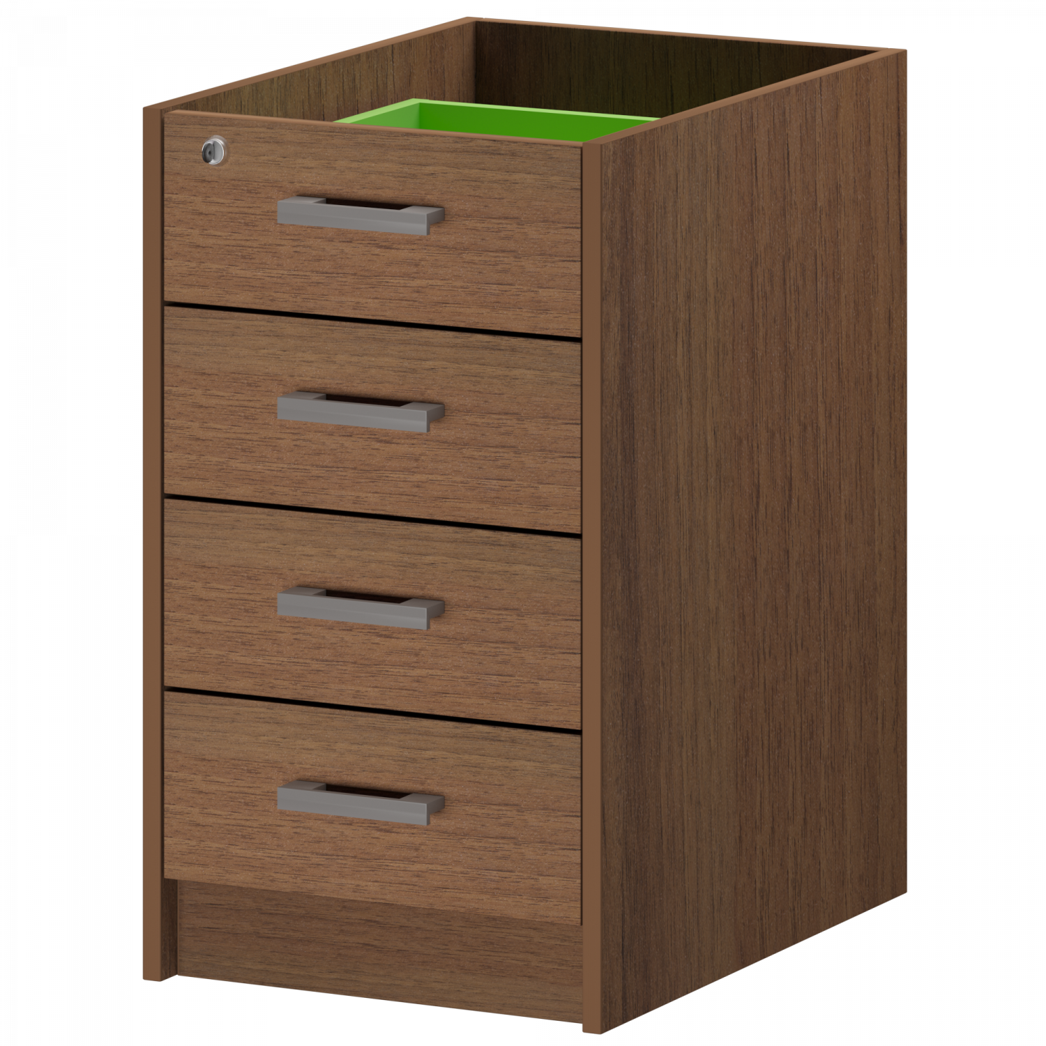 Корпус тумбы приставной Арго АТ-07 Орех (440x600x740)