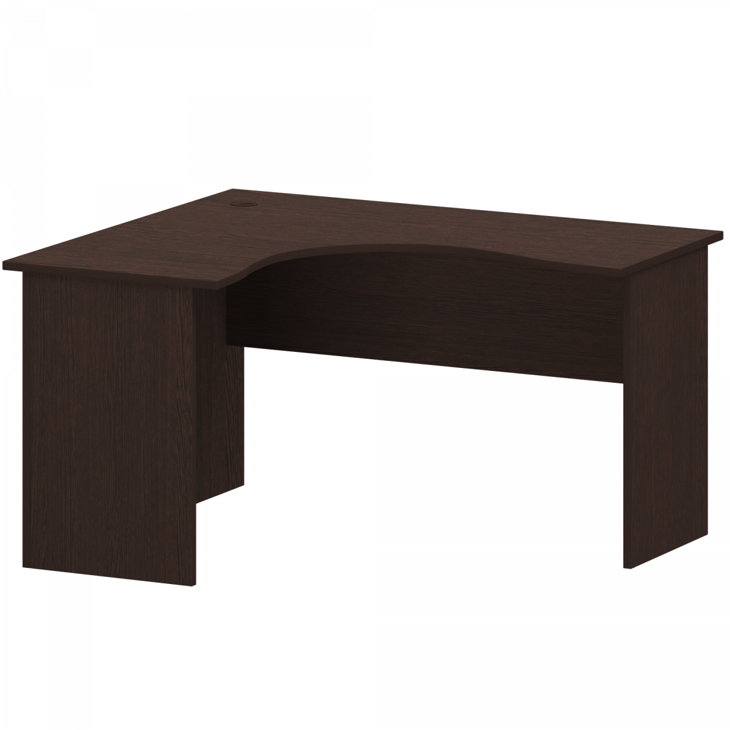 Стол компактный левый Арго А-204.60.ЛВ Дуб венге (1400x1200x760)