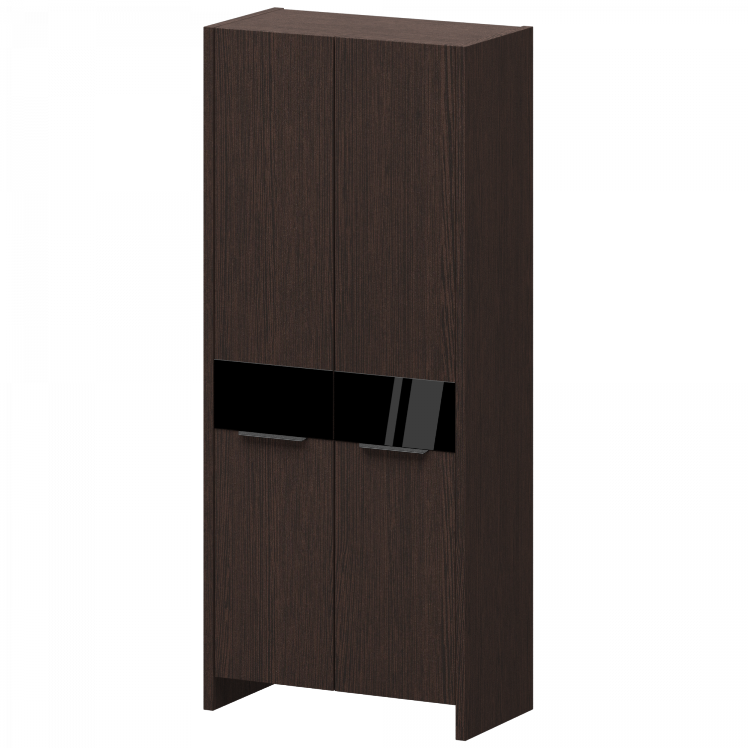 Гардероб КТ-44.38 Дуб венге 844x442x1970 Акцент