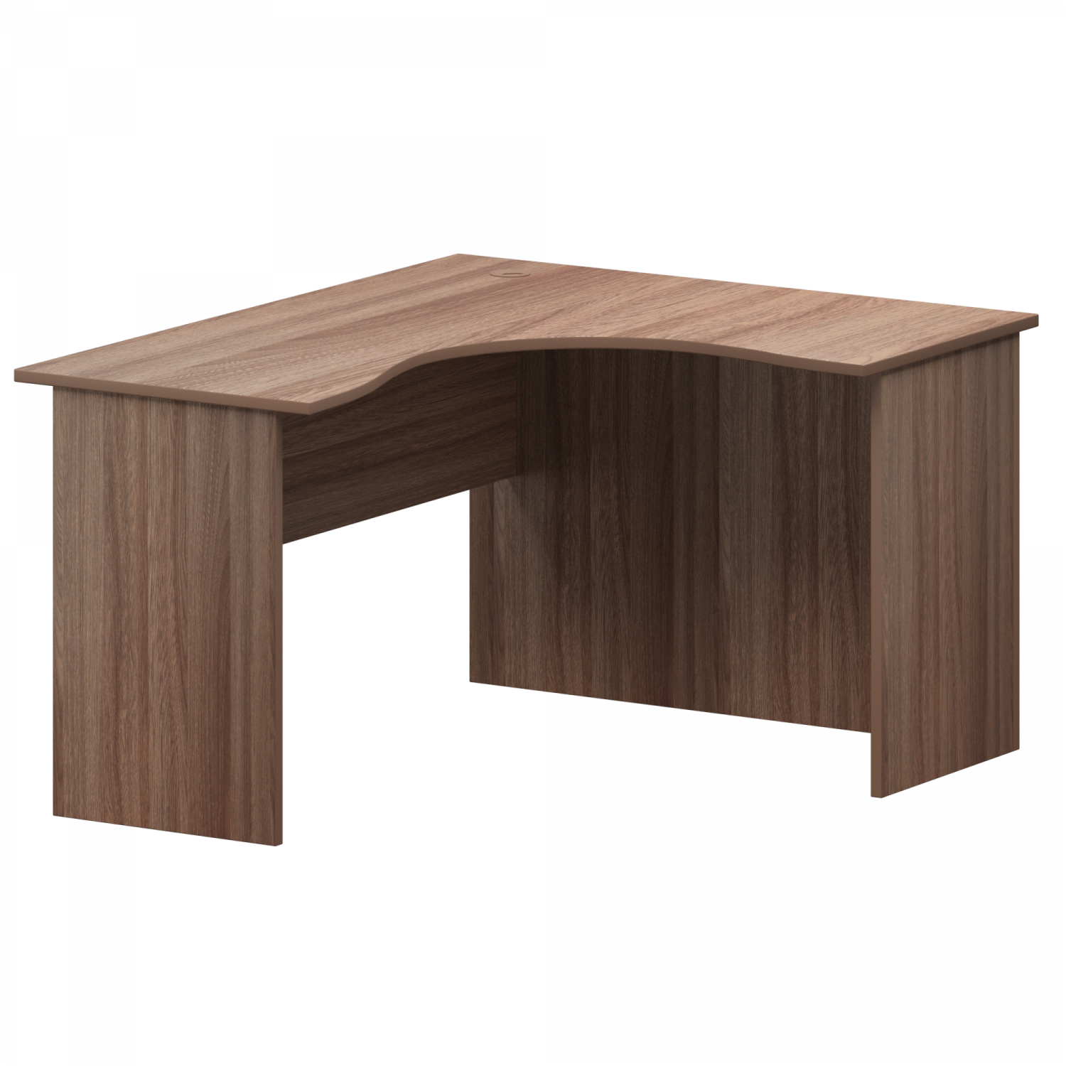 Стол компактный правый Арго А-204.60.ПР Темный шимо (1400x1200x760)