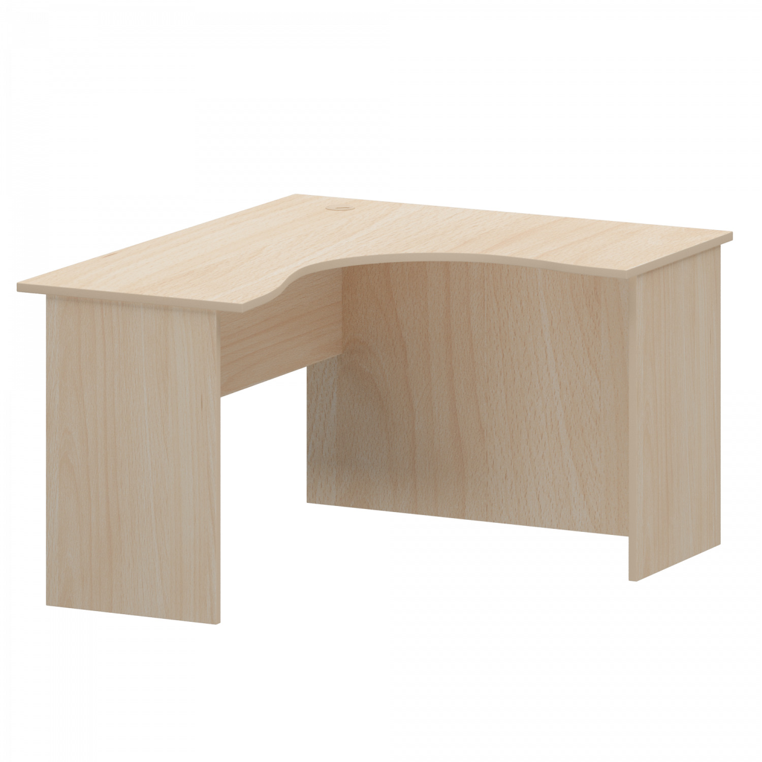 Стол компактный правый Арго А-204.60.ПР Бук (1400x1200x760)