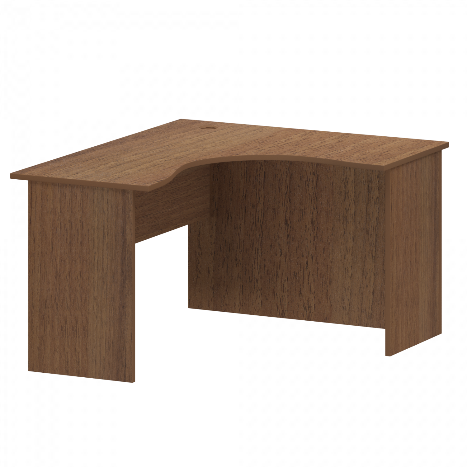 Стол компактный правый Арго А-204.60.ПР Орех (1400x1200x760)
