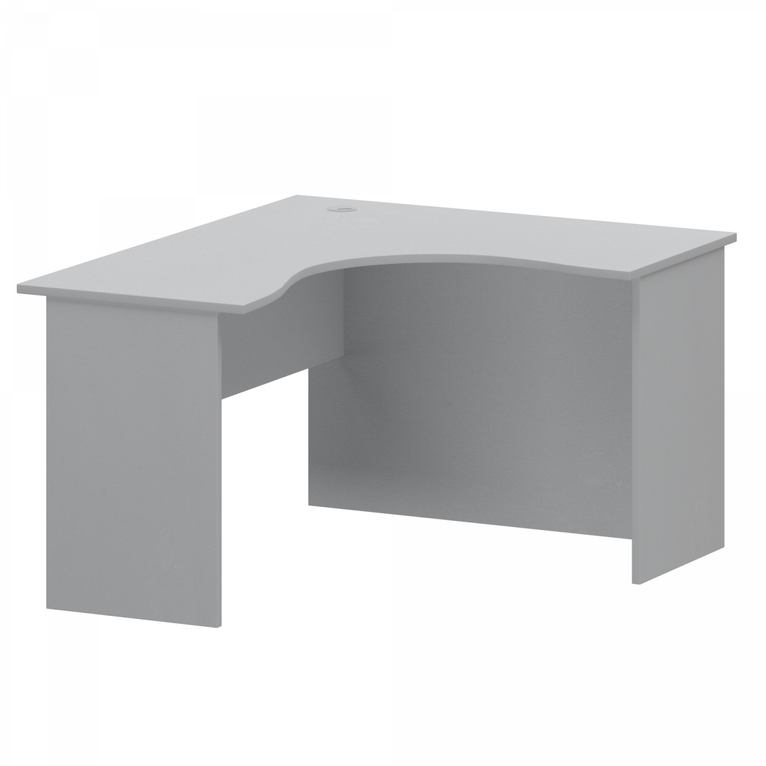 Стол компактный правый Арго А-204.60.ПР Серый (1400x1200x760)