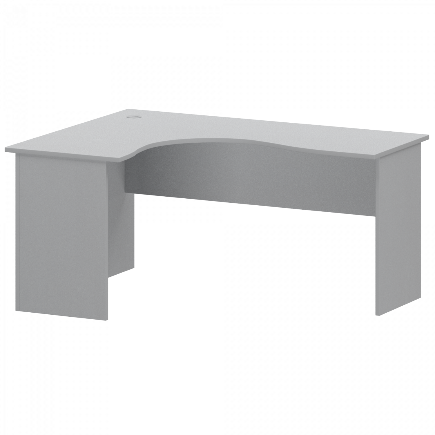 Стол компактный левый Арго А-206.60.ЛВ Серый (1600x1200x760)