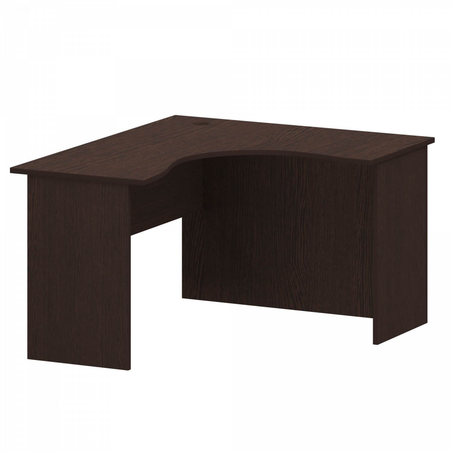 Стол компактный правый Арго А-204.60.ПР Дуб венге (1400x1200x760)