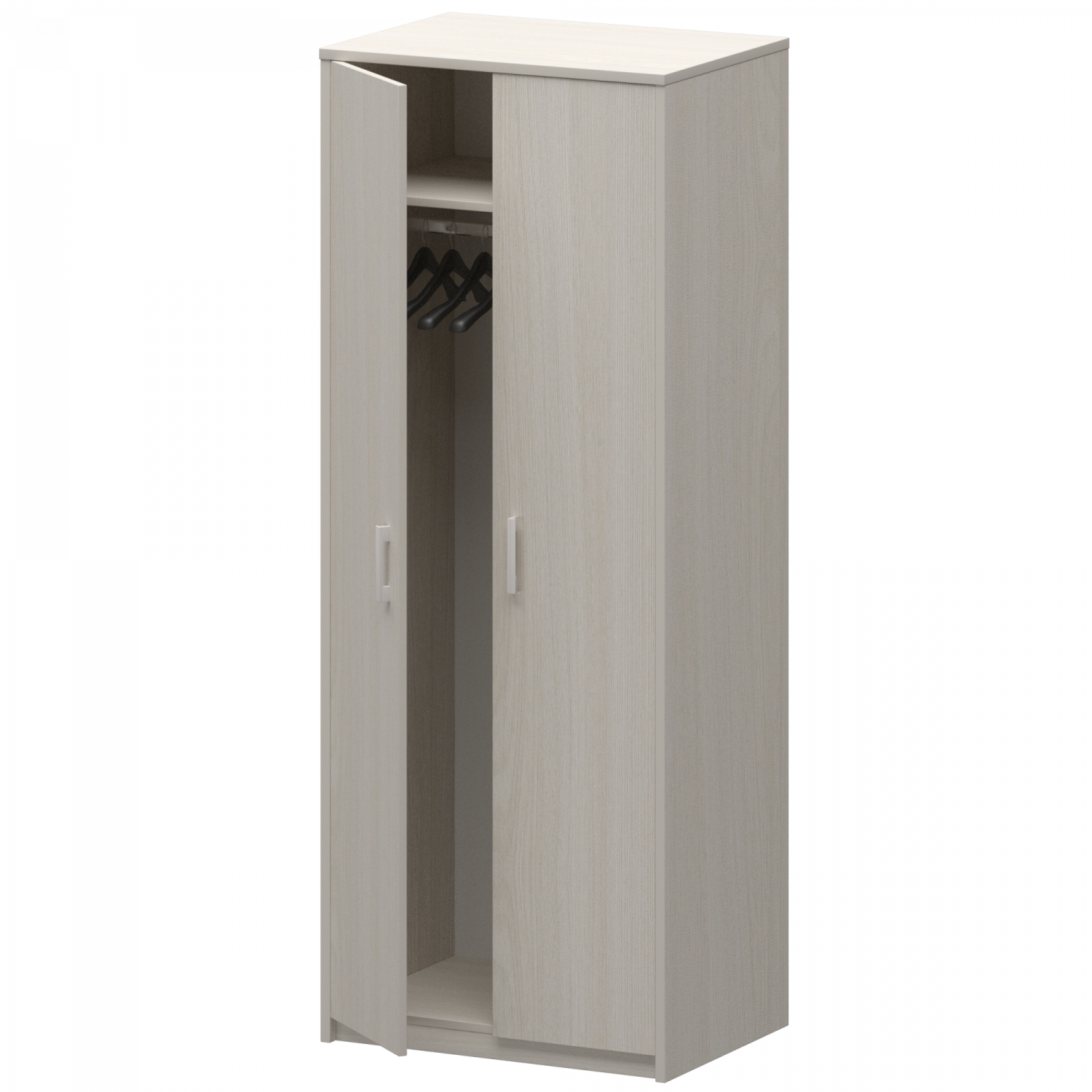 Шкаф для одежды Арго А-307 Ясень шимо (770x580x2000)