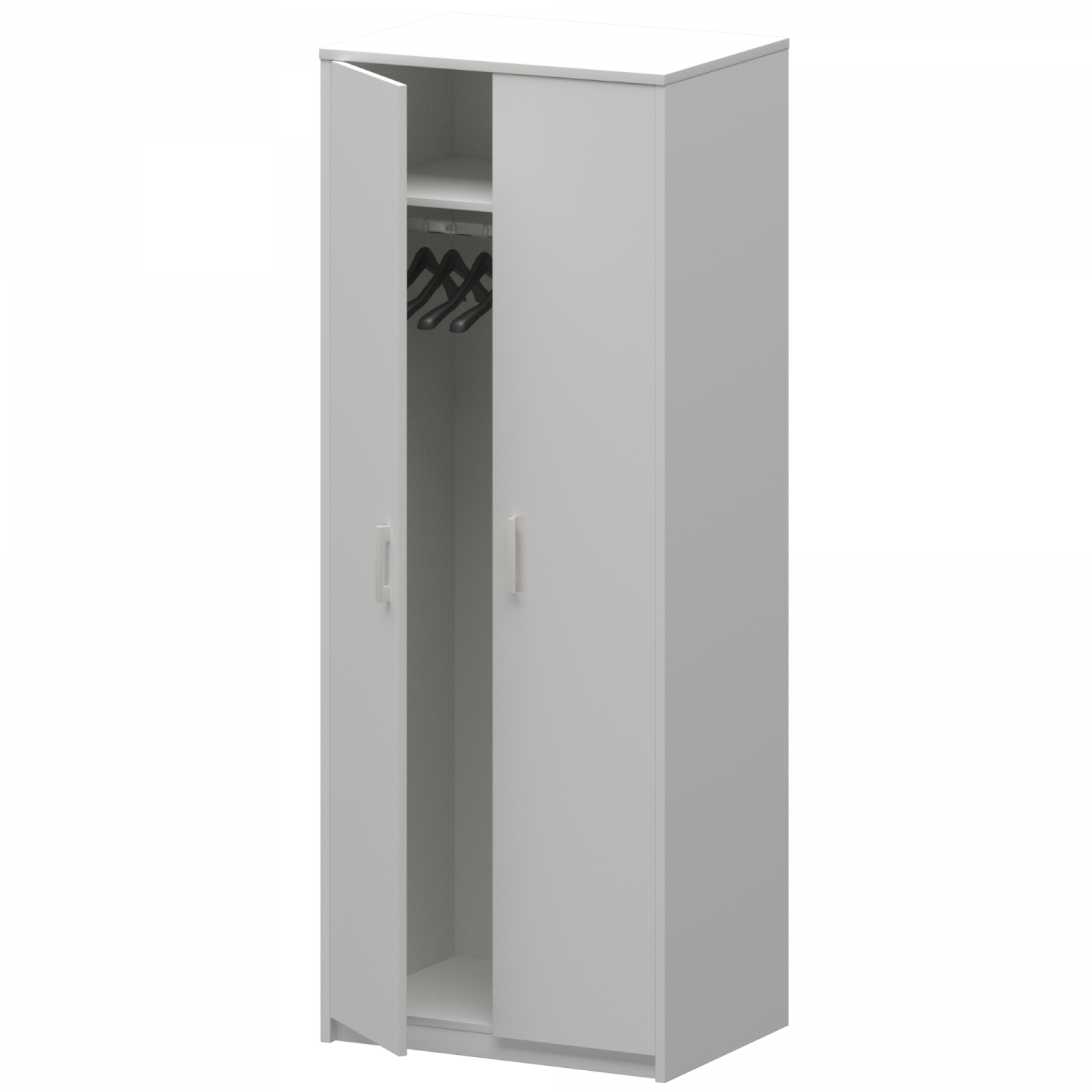 Шкаф для одежды Арго А-307 Белый (770x580x2000)