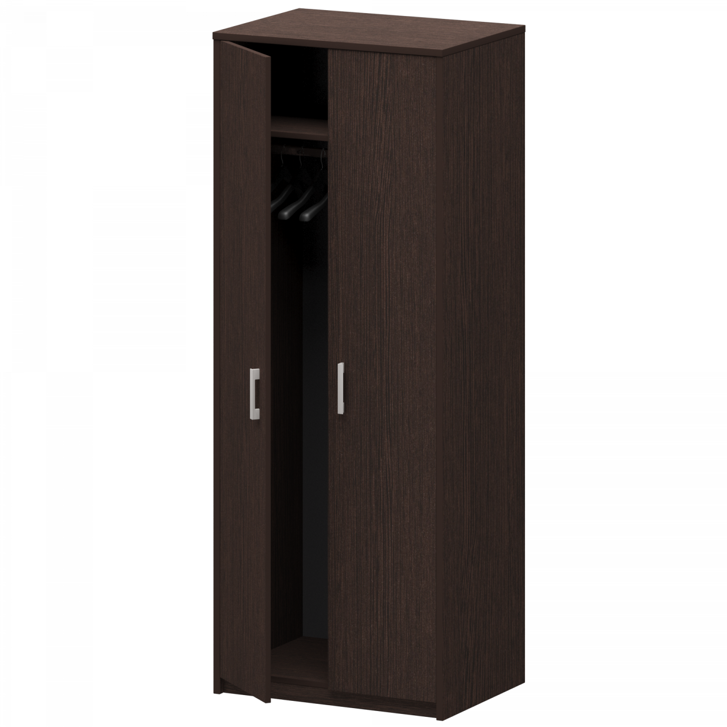 Шкаф для одежды Арго А-307 Дуб венге (770x580x2000)