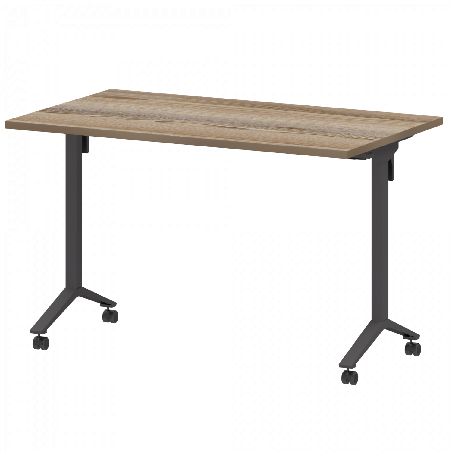 Стол мобильный складной Моби МБ25-120.70 Дуб сафари/Антрацит (1200x700x750)