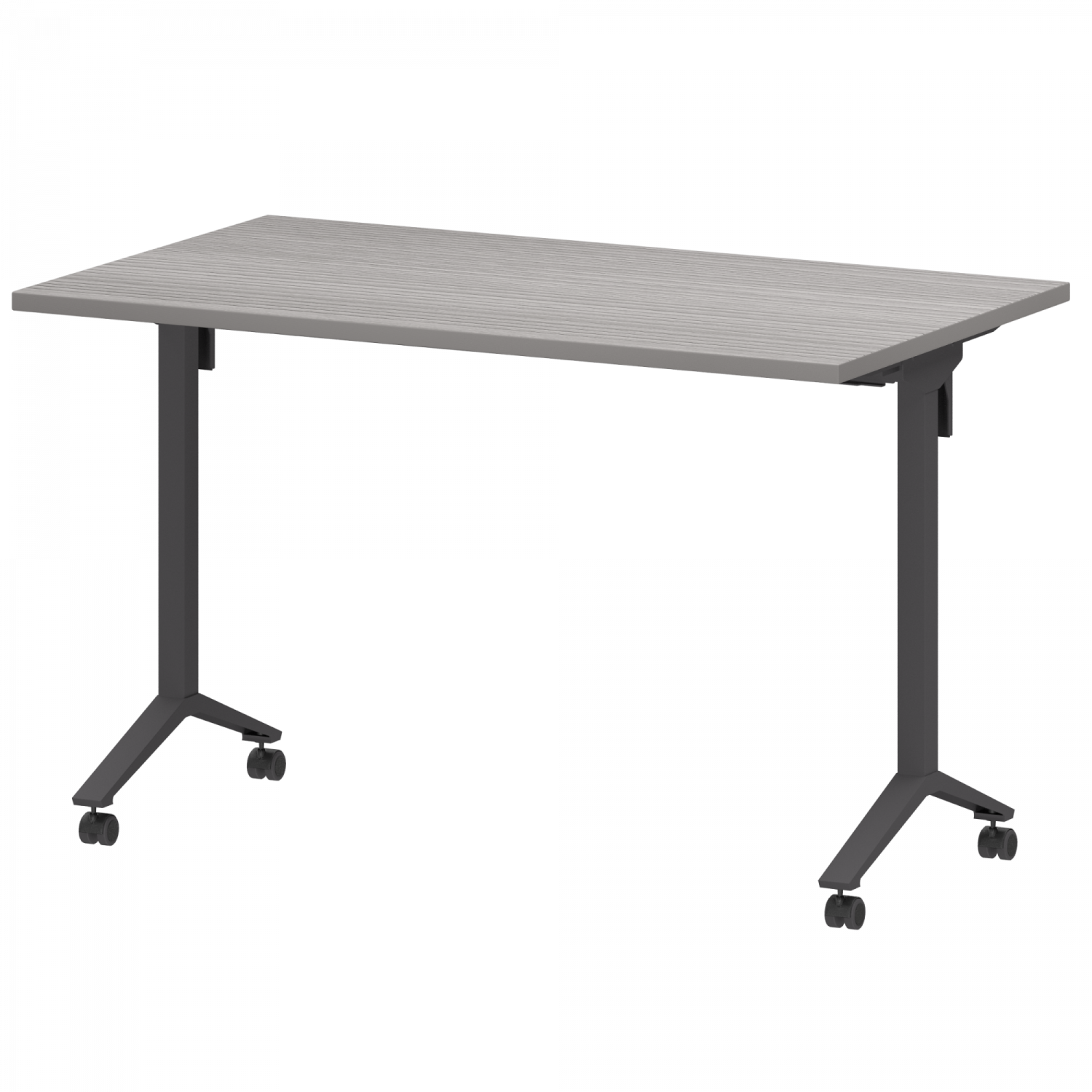 Стол мобильный складной Моби МБ25-120.70 Лиственница/Антрацит (1200x700x750)