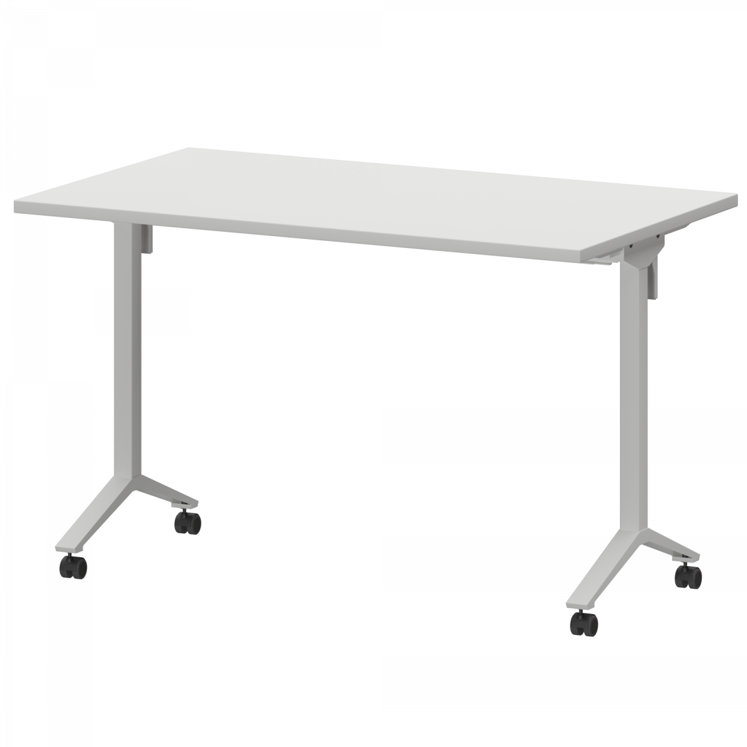 Стол мобильный складной Моби МБ25-120.70 Белый/Белый (1200x700x750)