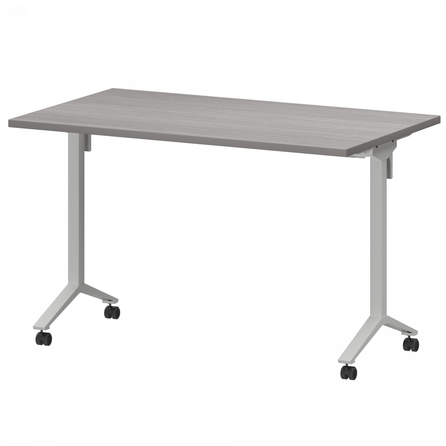 Стол мобильный складной Моби МБ25-120.70 Лиственница/Белый (1200x700x750)