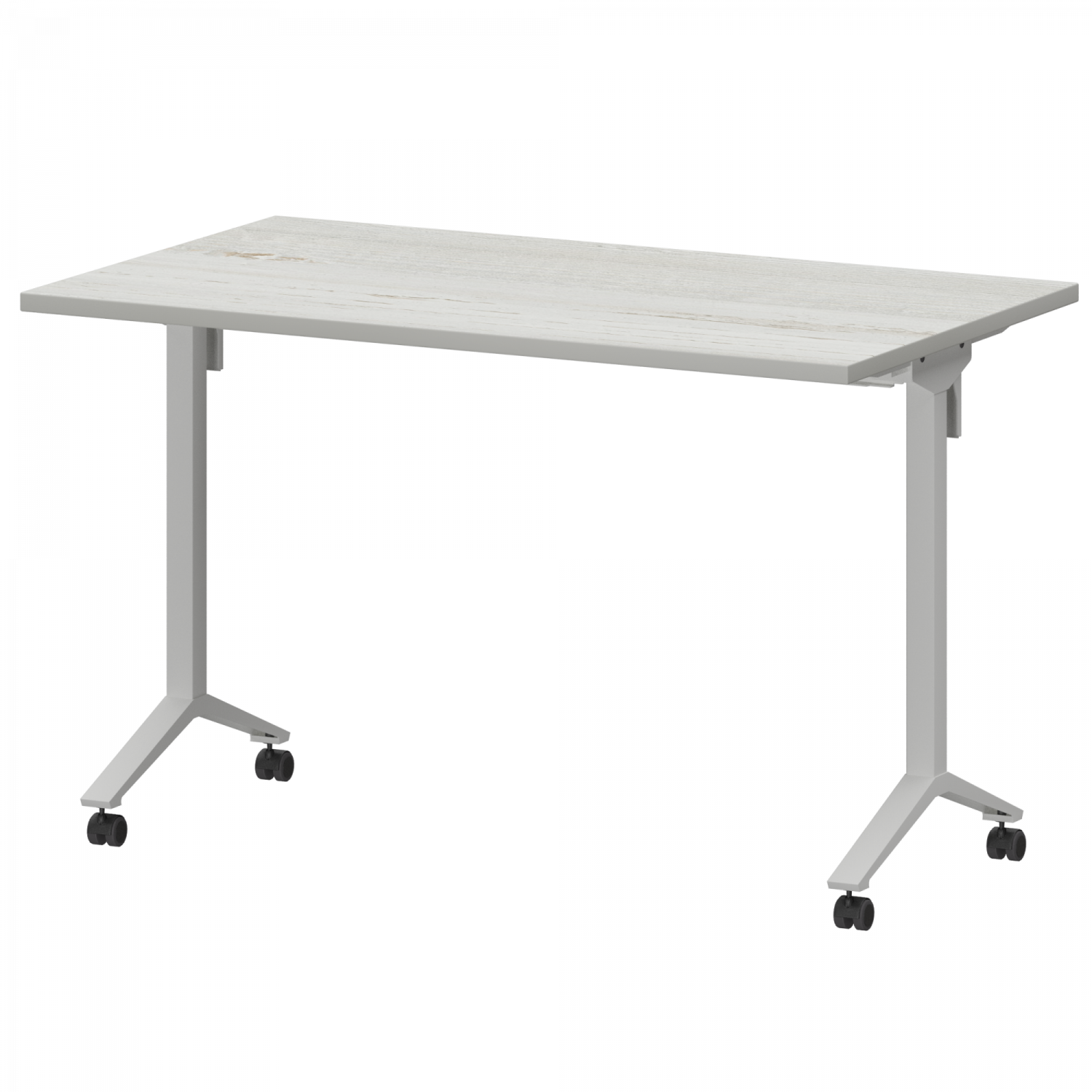 Стол мобильный складной Моби МБ25-120.70 Сосна винтер/Белый (1200x700x750)