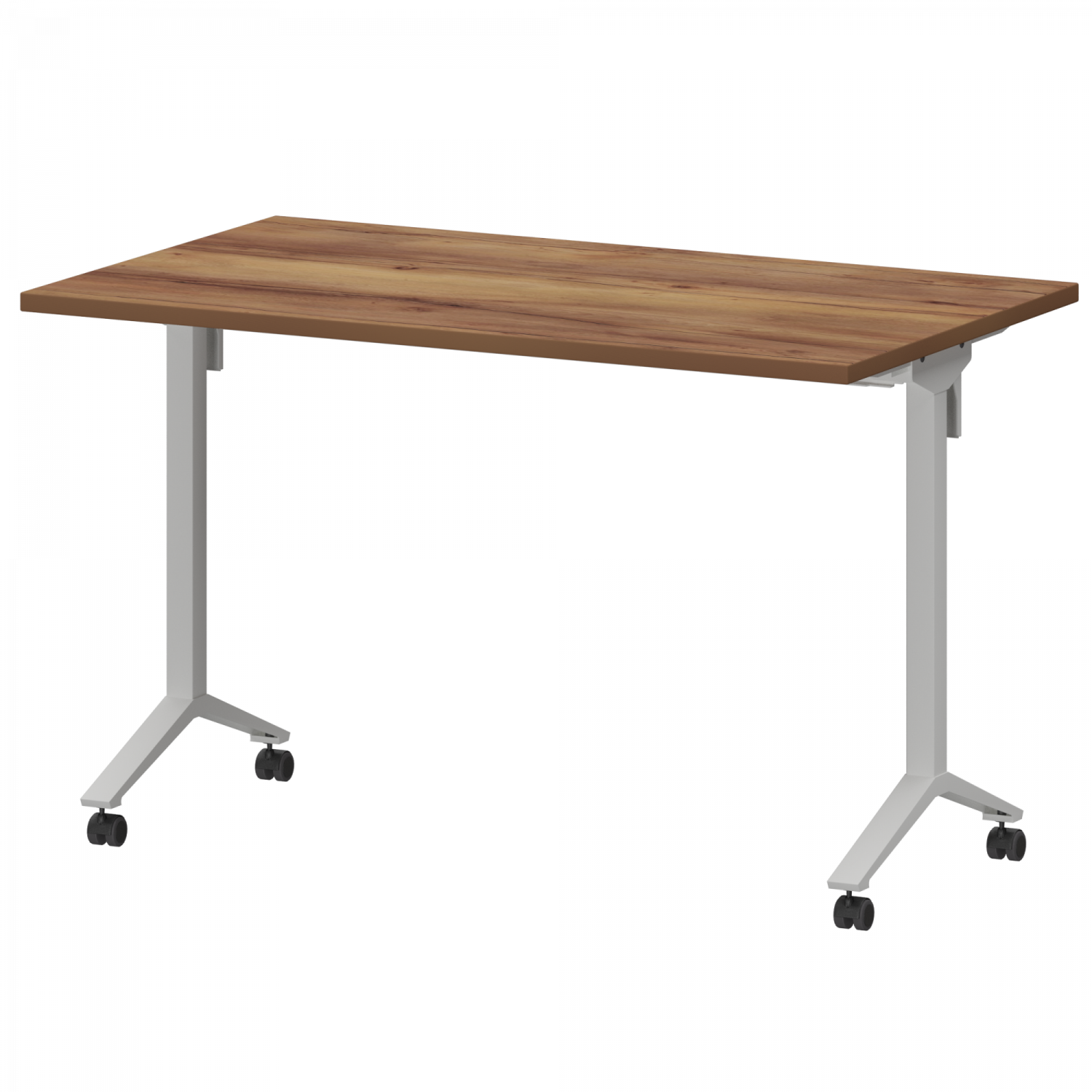 Стол мобильный складной Моби МБ25-120.70 Таксония/Белый (1200x700x750)