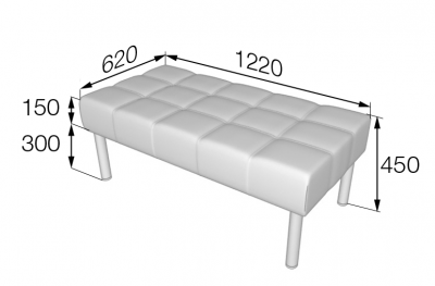 Банкетка , Бизнес, Bu-p2, oregon_09, кожзам