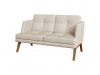 Диван 2-местный, Беверли, Bev2-2, kiton_01, ткань: рогожка